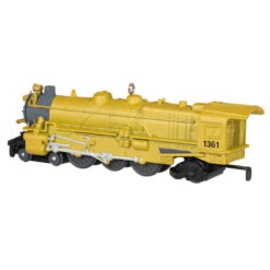 Hallmark Lionel® Trains Yellow 1361 Pennsylvania K4 Steam Locomotive Metal Ornament -Hallmark Store Lionel Trains Engine Keepsake Ornament 2199QXE3267 06