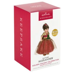 Hallmark Madame Alexander Golden Holiday Celebration Ornament -Hallmark Store Madame Alexander Doll Keepsake Ornament 1899QXR8087 04