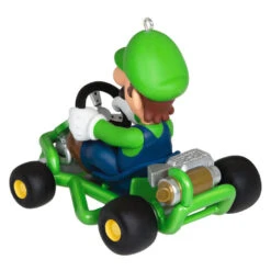 Hallmark Nintendo Mario Kart™ Luigi Ornament 13 Hallmark Nintendo Mario Kart™ Luigi Ornament -Hallmark Store Mario Kart Luigi Keepsake Ornament 1899QXI6337 06