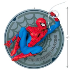 Hallmark Marvel The Amazing Spider-Man Personalized Ornament -Hallmark Store Marvel The Amazing SpiderMan Personalized Keepsake Ornament 2499QHE2115B1 03