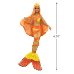 Hallmark Barbie™ Mermaid Ornament With Light 10 Hallmark Barbie™ Mermaid Ornament With Light -Hallmark Store Mermaid Barbie Keepsake Ornament 1899QXI6999 03
