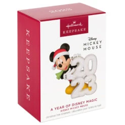 Hallmark Disney Mickey Mouse A Year Of Disney Magic 2023 Ornament -Hallmark Store Mickey Mouse 2023 Keepsake Ornament 1799QXD6537 04