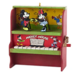 Hallmark Disney Mickey And Minnie Let's Dance! Musical Ornament With Motion