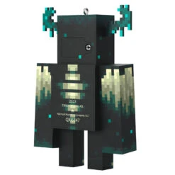 Hallmark Minecraft Warden Ornament With Light 13 Hallmark Minecraft Warden Ornament With Light -Hallmark Store Minecraft Warden Keepsake Ornament 1999QXI6347 06