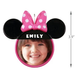 Hallmark Disney Minnie Mouse Ears Silhouette Text And Photo Personalized Ornament -Hallmark Store Minnie Mouse Ears TextPhoto Personalized Ornament 2499QHE1963B2 03