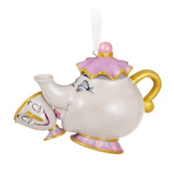 Hallmark Disney Beauty And The Beast A Mother's Love Porcelain Ornament