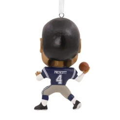 NFL Dallas Cowboys Dak Prescott Bouncing Buddy Hallmark Ornament -Hallmark Store NFL Dallas Cowboys Dak Prescott Bouncing Buddy Christmas Ornament 1OSL1563 05