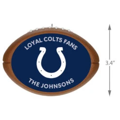 Hallmark NFL Football Indianapolis Colts Text Personalized Ornament -Hallmark Store NFL Football Indianapolis Colts Text Personalized Ornament 2499QHE1985B9 03