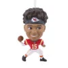 NFL Kansas City Chiefs Patrick Mahomes II Bouncing Buddy Hallmark Ornament -Hallmark Store NFL Kansas City Chiefs Patrick Mahomes II Bouncing Buddy Christmas Ornament 1OSL1562 01