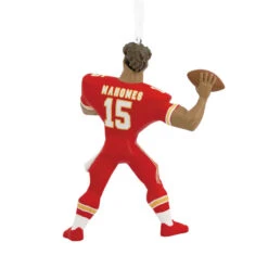 NFL Kansas City Chiefs Patrick Mahomes II Hallmark Ornament -Hallmark Store NFL Kansas City Chiefs Patrick Mahomes II Christmas Ornament 1OSL1547 05