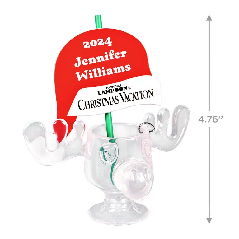 Hallmark National Lampoon's Christmas Vacation™ The Moose Mug Personalized Ornament 5 Hallmark National Lampoon's Christmas Vacation™ The Moose Mug Personalized Ornament - Image 3
