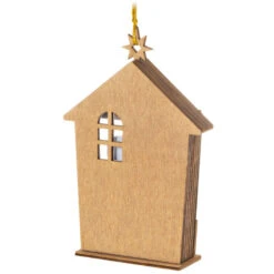 Hallmark A Child Is Born Nativity Papercraft Ornament -Hallmark Store Nativity Scene Wood and Paper Keepsake Ornament 1999QGO2759 06