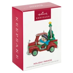 Hallmark Holiday Parade Nello's Music Shop Truck 2023 Ornament -Hallmark Store Nellos Music Shop Truck Keepsake Ornament 1799QXR8079 04