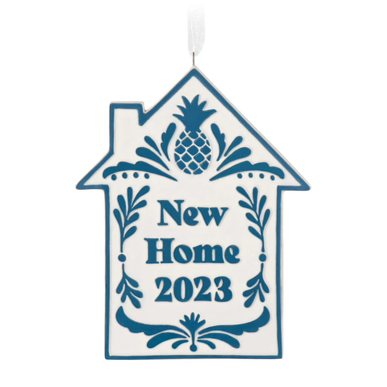 Hallmark New Home 2023 Porcelain Ornament 3 Hallmark New Home 2023 Porcelain Ornament