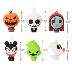 Mini Disney Tim Burton's The Nightmare Before Christmas Shatterproof Hallmark Ornaments, Set Of 6 9 Mini Disney Tim Burton's The Nightmare Before Christmas Shatterproof Hallmark Ornaments, Set Of 6 -Hallmark Store Nightmare Before Christmas Christmas Ornaments 3HCM2372 03