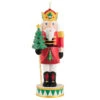 Hallmark Noble Nutcrackers Special Edition Porcelain Ornament -Hallmark Store Nutcracker With Tree Keepsake Ornament 3499QGO2979 01