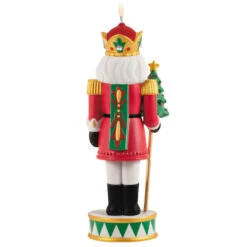 Hallmark Noble Nutcrackers Special Edition Porcelain Ornament 13 Hallmark Noble Nutcrackers Special Edition Porcelain Ornament -Hallmark Store Nutcracker With Tree Keepsake Ornament 3499QGO2979 06