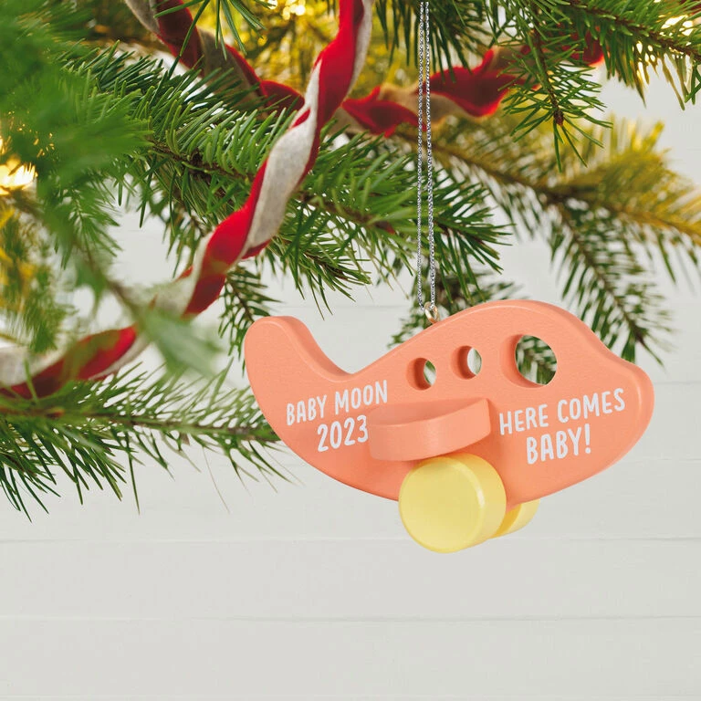 Hallmark Our Babymoon 2023 Wood Ornament 4 Hallmark Our Babymoon 2023 Wood Ornament - Image 2