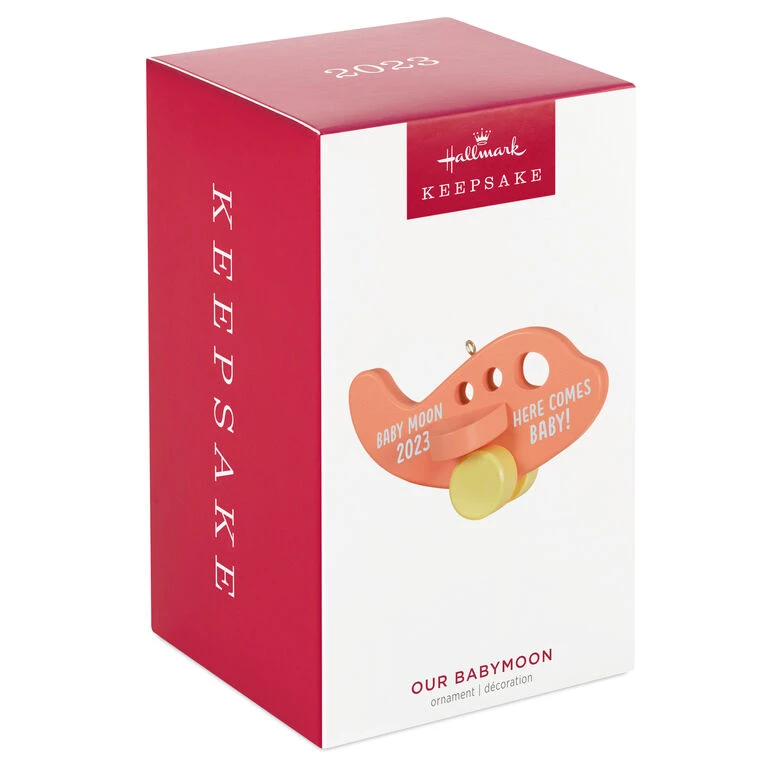 Hallmark Our Babymoon 2023 Wood Ornament 6 Hallmark Our Babymoon 2023 Wood Ornament - Image 4