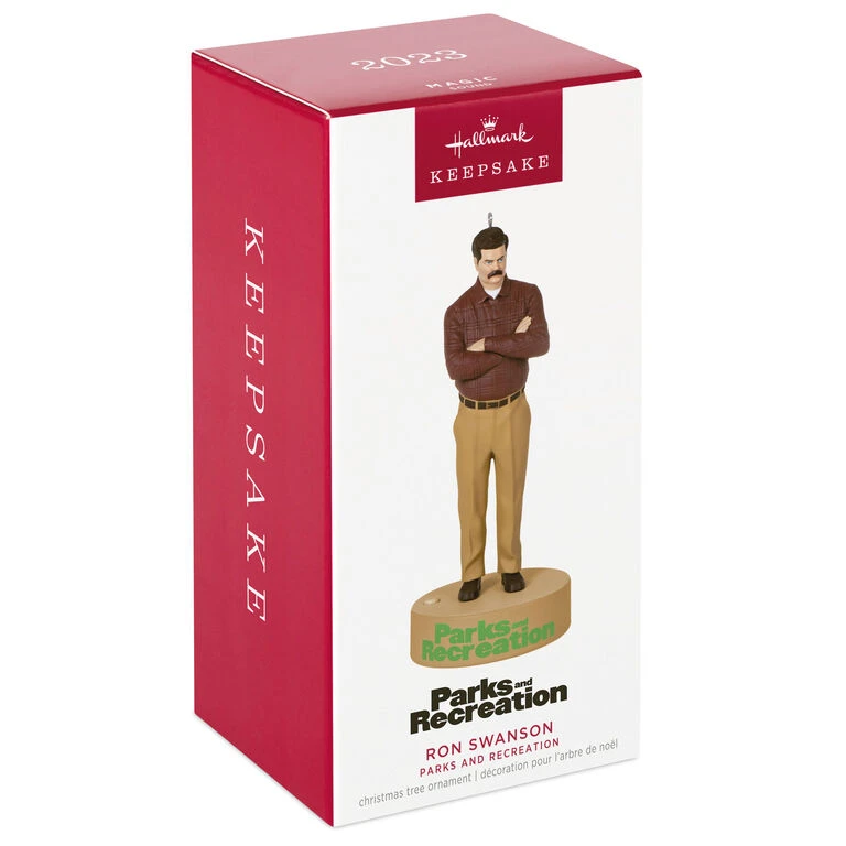 Hallmark Parks And Recreation Ron Swanson Ornament With Sound 6 Hallmark Parks And Recreation Ron Swanson Ornament With Sound - Image 4