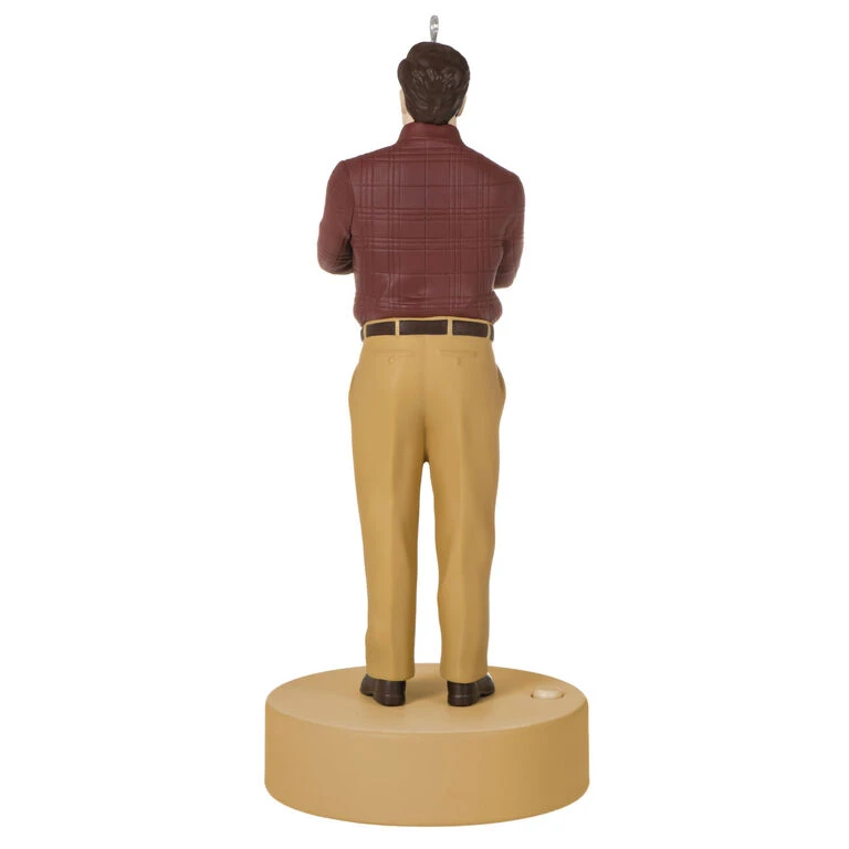 Hallmark Parks And Recreation Ron Swanson Ornament With Sound 8 Hallmark Parks And Recreation Ron Swanson Ornament With Sound - Image 6