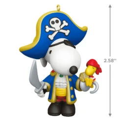Hallmark Peanuts® Spotlight On Snoopy Pirate Snoopy Ornament 10 Hallmark Peanuts® Spotlight On Snoopy Pirate Snoopy Ornament -Hallmark Store Peanuts Pirate Snoopy Keepsake Ornament 1699QXR8229 03