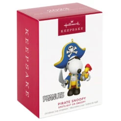 Hallmark Peanuts® Spotlight On Snoopy Pirate Snoopy Ornament 11 Hallmark Peanuts® Spotlight On Snoopy Pirate Snoopy Ornament -Hallmark Store Peanuts Pirate Snoopy Keepsake Ornament 1699QXR8229 04
