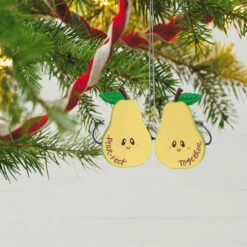 Hallmark Pear-fect Together Ornament -Hallmark Store Pearfect Together Fruit Keepsake Ornament 1899QGO2887 02