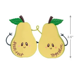 Hallmark Pear-fect Together Ornament -Hallmark Store Pearfect Together Fruit Keepsake Ornament 1899QGO2887 03