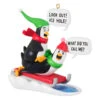 Hallmark What Did You Call Me? Ornament -Hallmark Store Penguins Sledding Keepsake Ornament 2099QGO2867 01