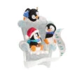 Hallmark Long Letter To Santa Penguin Ornament -Hallmark Store Penguins in Ice Chair Keepsake Ornament 1899QGO2959 01