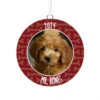 Hallmark Pet Personalized Text And Photo Ceramic Ornament 2 Hallmark Pet Personalized Text And Photo Ceramic Ornament -Hallmark Store Pet Personalized Round Ceramic Ornament 1999QHE1711B20 01