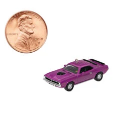 Hallmark Mini Lil' Classic Cars 1970 Plymouth Hemi® 'Cuda 2023 Metal Ornament, 0.58" -Hallmark Store Plymouth Hemi Cuda Car Keepsake Ornament 1299QXM9157 07