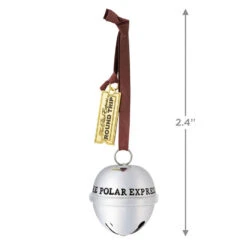 Hallmark The Polar Express™ Santa's Sleigh Bell 2023 Metal Ornament 10 Hallmark The Polar Express™ Santa's Sleigh Bell 2023 Metal Ornament -Hallmark Store Polar Express Sleigh Bell Keepsake Ornament 1799QXI6069 03