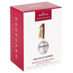Hallmark The Polar Express™ Santa's Sleigh Bell 2023 Metal Ornament 11 Hallmark The Polar Express™ Santa's Sleigh Bell 2023 Metal Ornament -Hallmark Store Polar Express Sleigh Bell Keepsake Ornament 1799QXI6069 04
