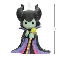 Hallmark Disney Precious Moments Maleficent Porcelain Ornament 10 Hallmark Disney Precious Moments Maleficent Porcelain Ornament -Hallmark Store Precious Moments Maleficent Keepsake Ornament 2999QXE3279 03