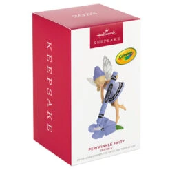 Hallmark Crayola® Periwinkle Fairy Ornament 11 Hallmark Crayola® Periwinkle Fairy Ornament -Hallmark Store Purple Fairy With Crayola Crayon Keepsake Ornament 1899QXI7337 04