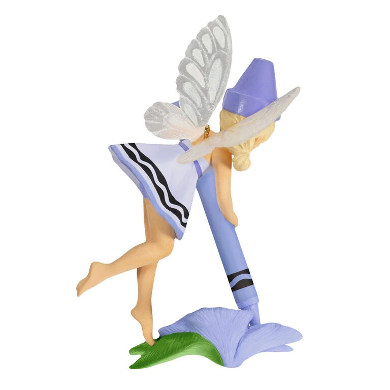 Hallmark Crayola® Periwinkle Fairy Ornament 8 Hallmark Crayola® Periwinkle Fairy Ornament - Image 6