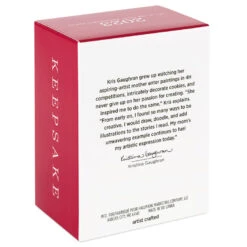 Hallmark Fairy Messengers Carnation Fairy Ornament -Hallmark Store Red and Green Fairy Keepsake Ornament 1499QXR8007 05