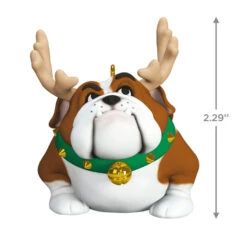Hallmark Reindoggie Ornament -Hallmark Store Reindeer Dog Keepsake Ornament 1699QXT4107 03