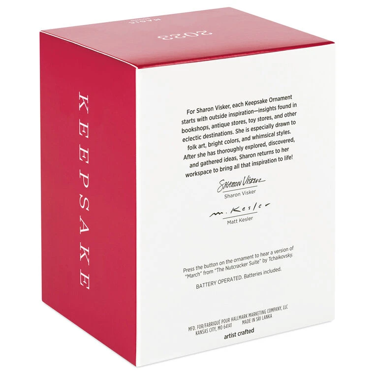 Hallmark Festive Fiddler Musical Ornament 7 Hallmark Festive Fiddler Musical Ornament - Image 5