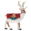 Hallmark Father Christmas's Reindeer Ornament -Hallmark Store Reindeer With Toy Sack Keepsake Ornament 2199QXE3287 01