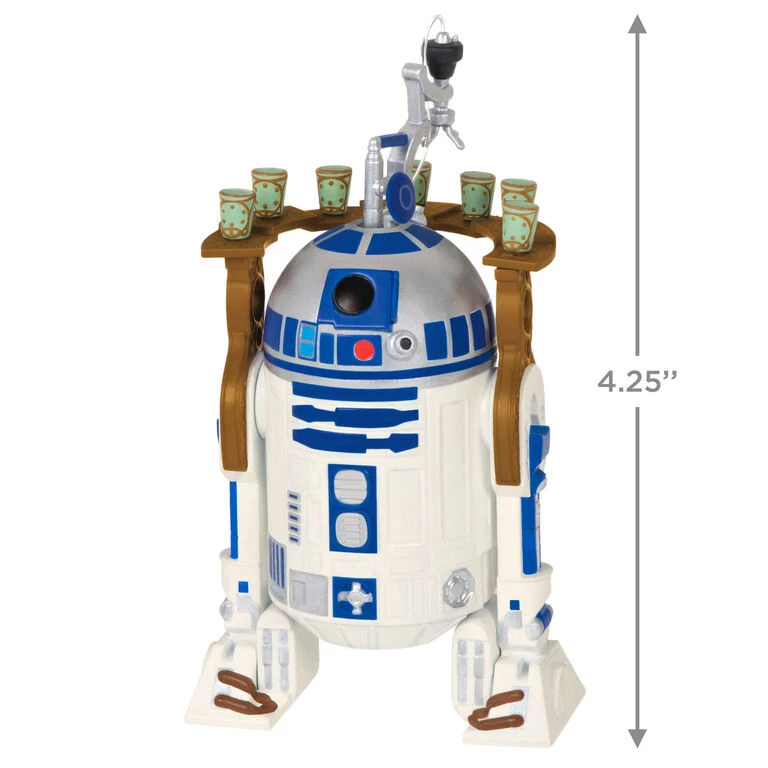 Hallmark Star Wars: Return Of The Jedi™ Drink-Serving Droid Ornament 5 Hallmark Star Wars: Return Of The Jedi™ Drink-Serving Droid Ornament - Image 3