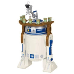 Hallmark Star Wars: Return Of The Jedi™ Drink-Serving Droid Ornament 13 Hallmark Star Wars: Return Of The Jedi™ Drink-Serving Droid Ornament -Hallmark Store Return of Jedi Drink Droid Keepsake Ornament 1999QXE3299 06