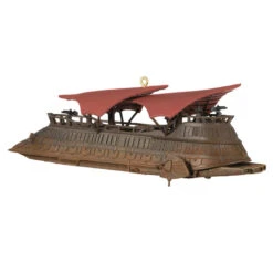 Hallmark Star Wars: Return Of The Jedi™ Jabba's Sail Barge, The Khetanna™ Ornament With Sound 13 Hallmark Star Wars: Return Of The Jedi™ Jabba's Sail Barge, The Khetanna™ Ornament With Sound -Hallmark Store Return of Jedi Jabbas Barge Keepsake Ornament 3799QXI7109 06