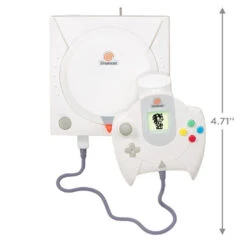 Hallmark SEGA Dreamcast Console Musical Ornament With Light -Hallmark Store SEGA Dreamcast Console Keepsake Ornament 2299QXI7457 03