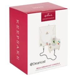 Hallmark SEGA Dreamcast Console Musical Ornament With Light -Hallmark Store SEGA Dreamcast Console Keepsake Ornament 2299QXI7457 04