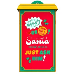 Hallmark Naughty & Nice Arcade Ornament With Light And Sound 13 Hallmark Naughty & Nice Arcade Ornament With Light And Sound -Hallmark Store Santa Arcade Carnival Game Keepsake Ornament 3499QGO2667 06