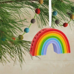Hallmark Store -Hallmark Store Signature Rainbow Christmas Ornament 1HDL2177 02