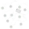 Hallmark Snowflake 10-Light Christmas String Lights, 10' -Hallmark Store Snowflakes Keepsake Christmas Light String 1QSB6297 01